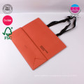 Custom made color printing clothing paper shopping gift bag